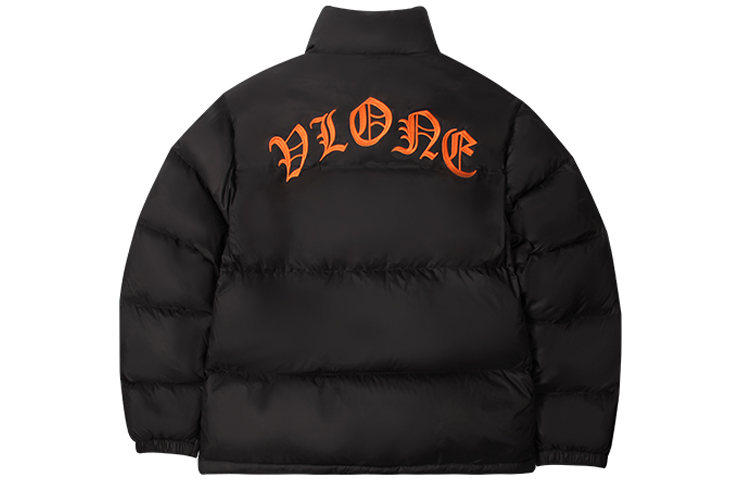 

VLONE Унисекс пуховик черный оранжевый, Black Orange
