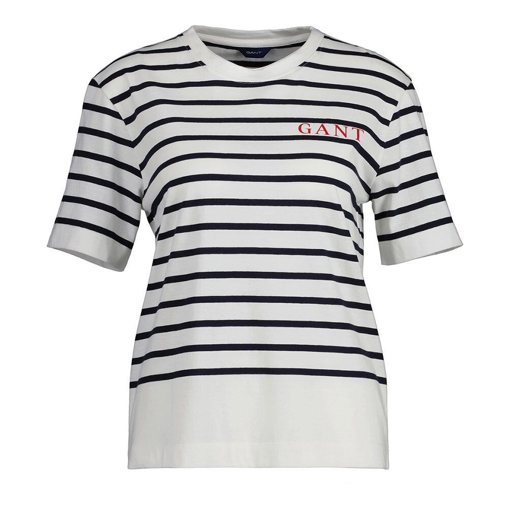 

Футболка Gant Logo Striped, синий