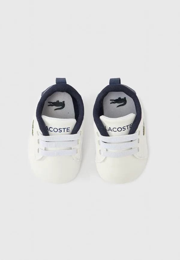 Кроссовки унисекс carnaby set Lacoste, White/Navy — фото 4