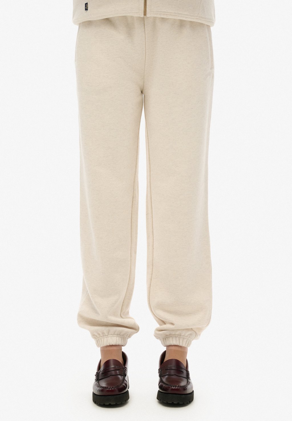 

Спортивные брюки ESSENTIAL LOGO JOGGERS Superdry, бежевый