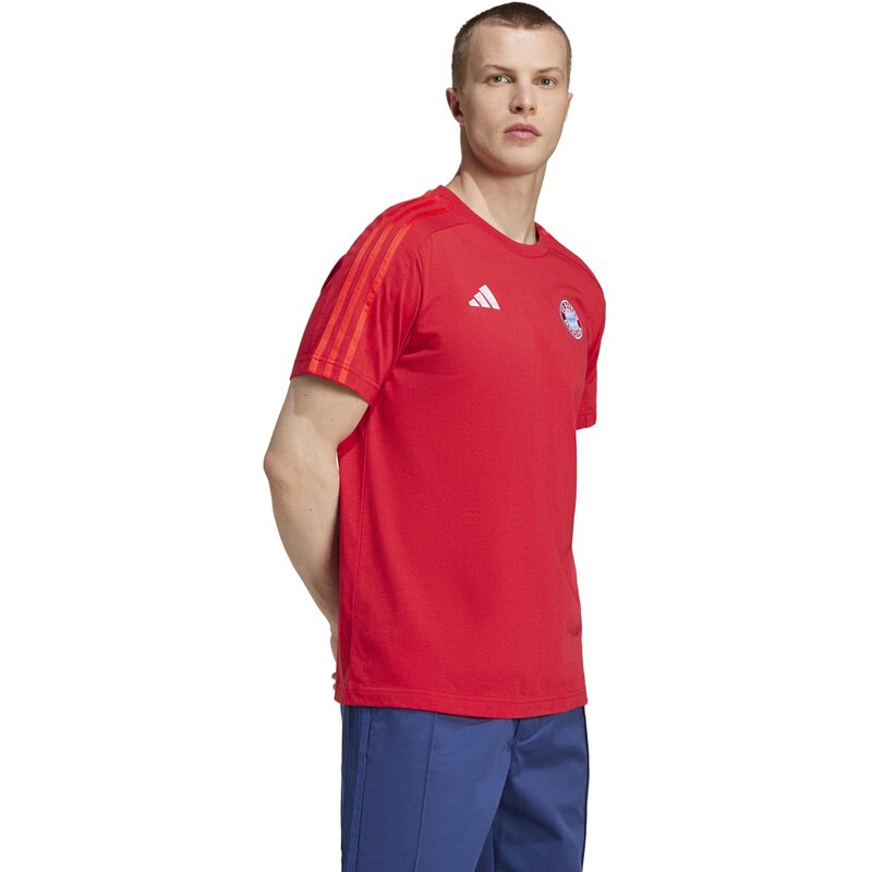 Футболка фаната ФК «Бавария Мюнхен» ДНК Adidas, цвет tepore — фото 4