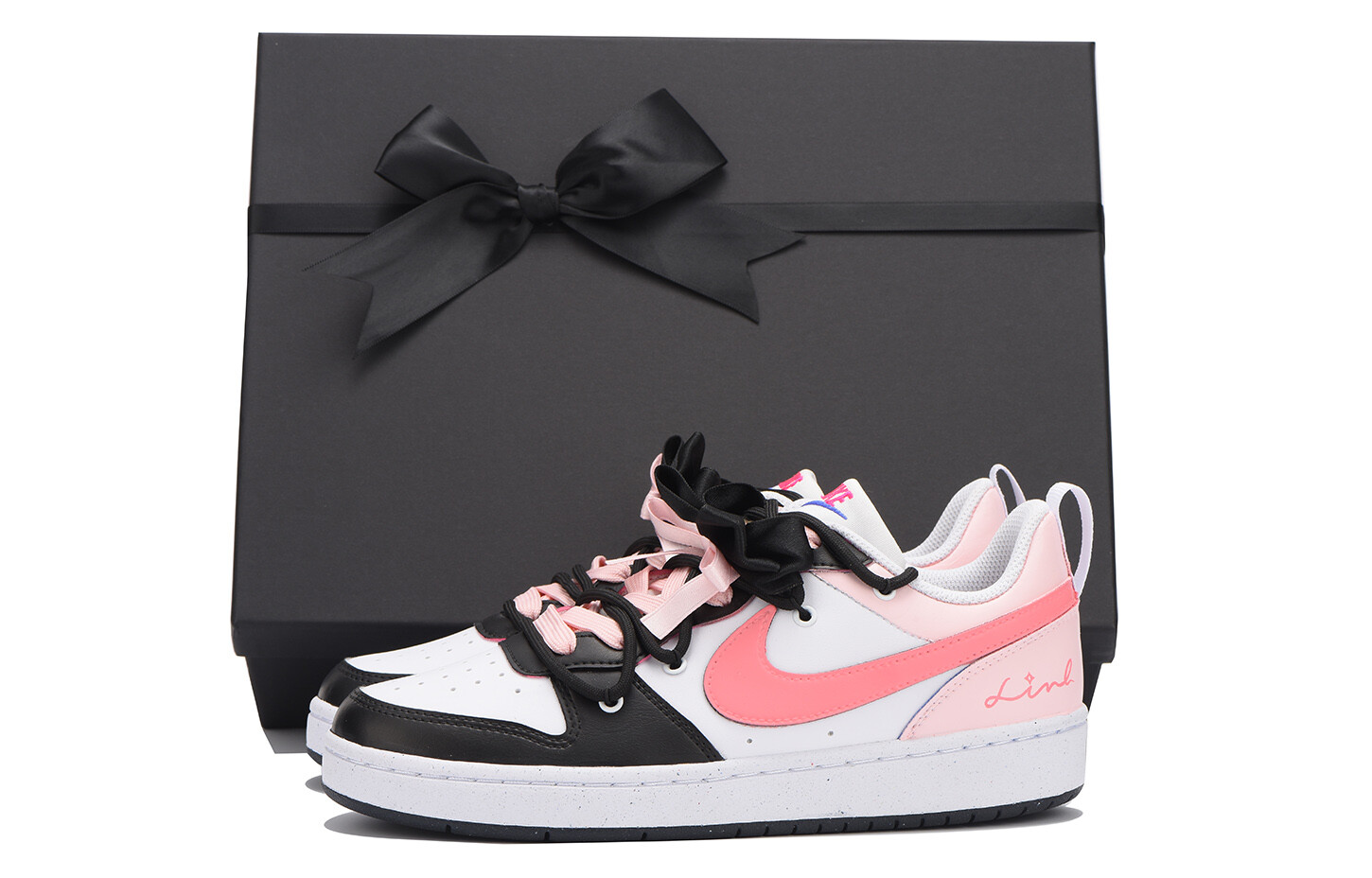 

Кеды, обувь для скейтбординга Court Borough, женская, низкая, розовый Nike, розовый