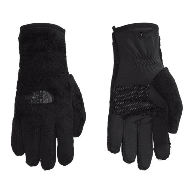 

THE NORTH FACE Женские черные перчатки из силиконовой смолы с высоким ворсом, Black