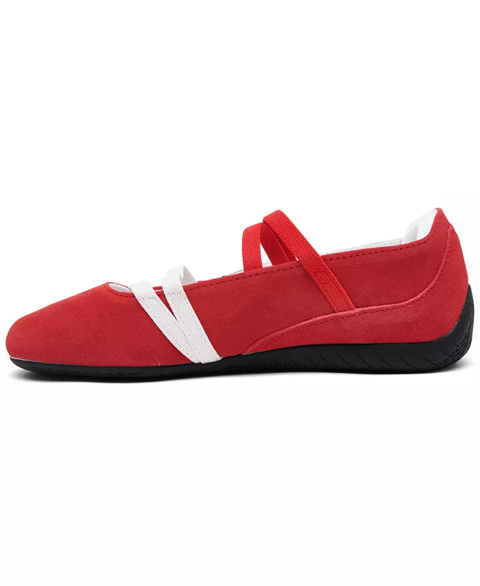 Женские балетки Speedcat Suede от Finish Line Puma, красный — фото 2