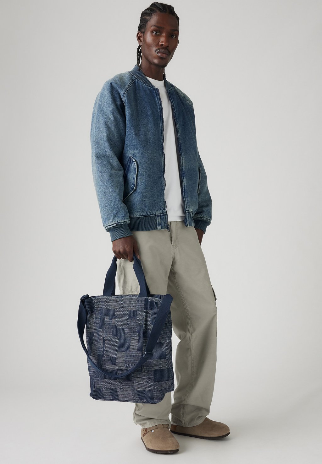 

Сумка-тоут ICON UNISEX Levi's, темно-синий