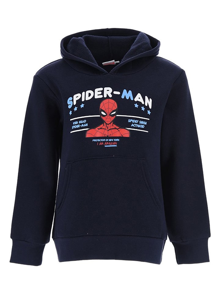 

Толстовка с капюшоном Spiderman, темно-синий