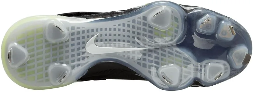 Мужские бейсбольные бутсы Nike Force Zoom Trout 8 Elite с металлическими шипами, черный/серый