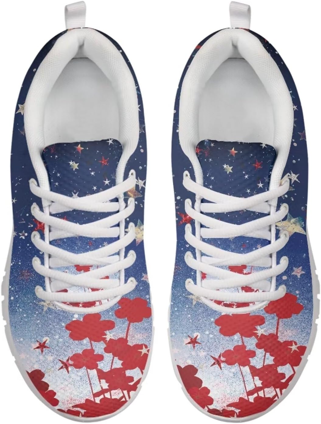 

Кроссовки Belidome для ходьбы и бега для женщин и мужчин, легкие, дышащие, с противоскользящей подошвой для повседневной носки и тренировок, красный