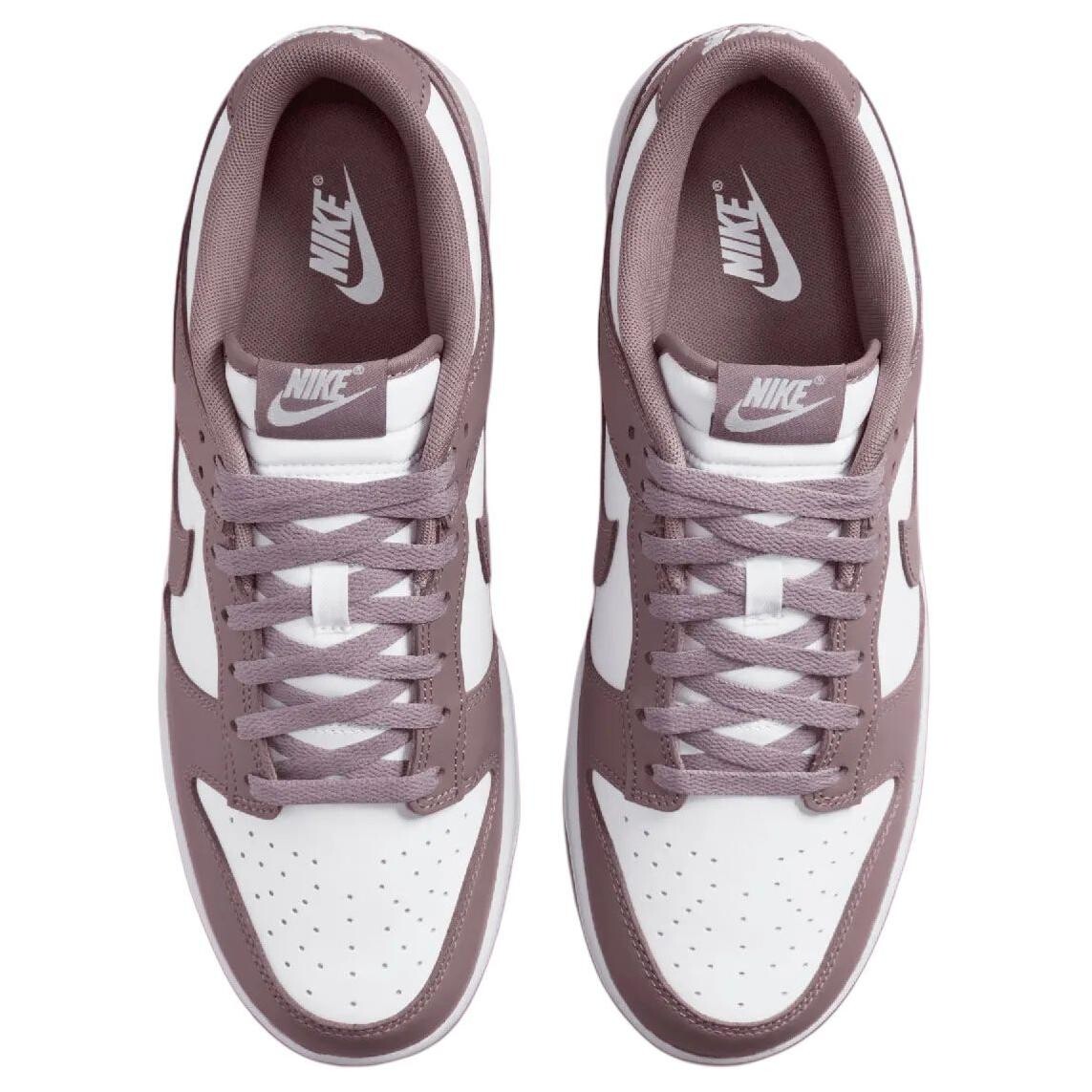 Кроссовки Nike Dunk Skateboarding Shoes Unisex Low-top White/purple, фиолетовый — фото 3