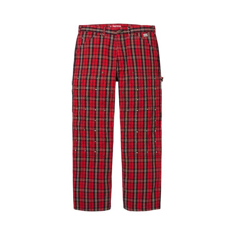 

Брюки Supreme x B.B. Simon Quilted Double Knee Painter Pant, Plaid