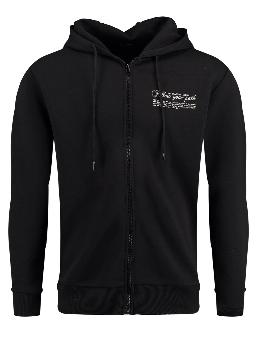 

Толстовка с капюшоном на молнии Key Largo Zip-Up Hoodie, черный