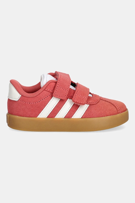 Детские кроссовки VL COURT 3.0 Adidas, розовый — фото 2