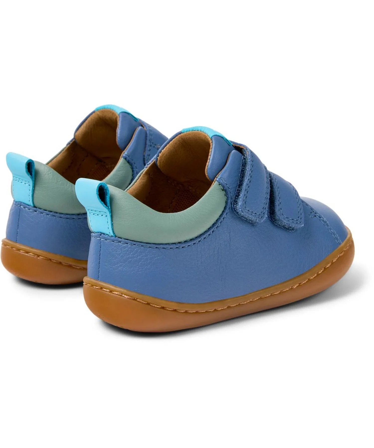 Детские кроссовки Camper PEU CAMI First Walker из натуральной кожи, для первых шагов, синие — фото 3