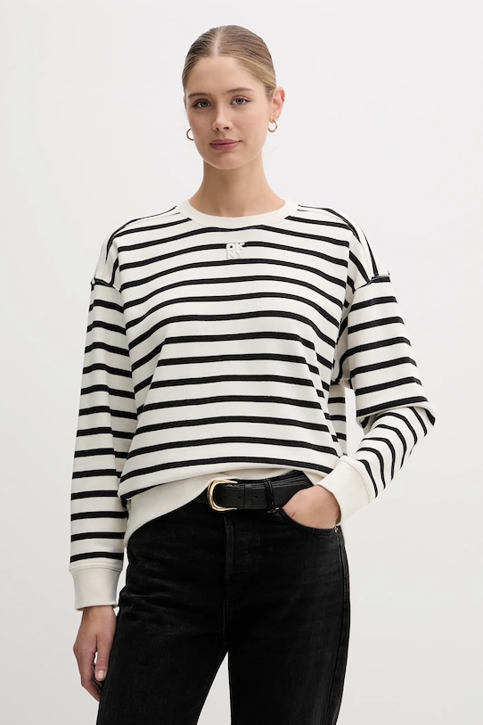 

Толстовка хлопковая Dkny, бежевый