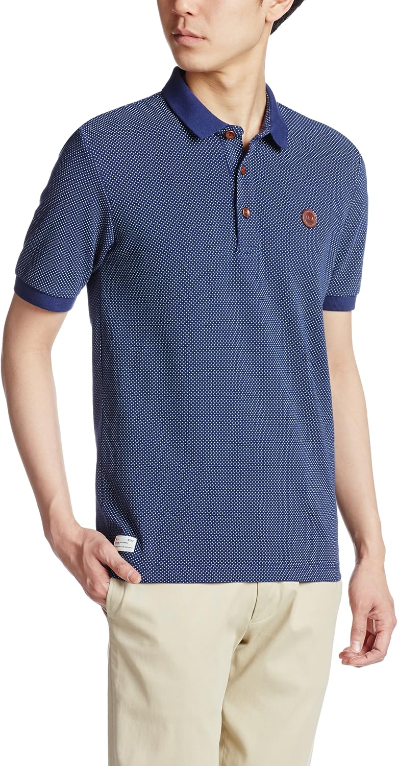 

Мужская рубашка-поло Marshall Artist MA SS14#112, темно-синий