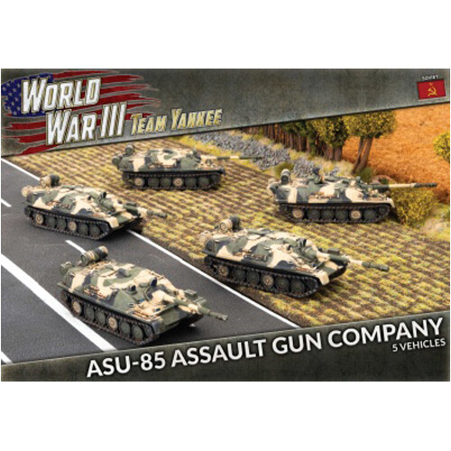 

Фигурки World War Iii: Asu-85 Assault Gun Company Battlefront Miniatures