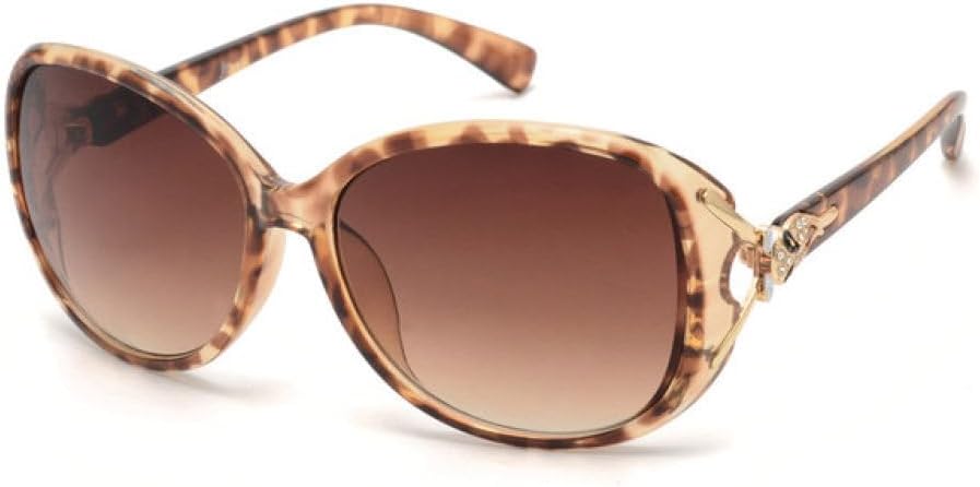 

Большие круглые солнцезащитные очки для женщин 2027 года, градиентные линзы, винтажные солнцезащитные очки большого размера, защита от ультрафиолета UV400 MTZJH, Gradient Brown