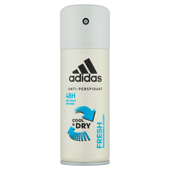 

Adidas, Fresh Cool & Dry, Дезодорант для мужчин в спрее, 150 мл