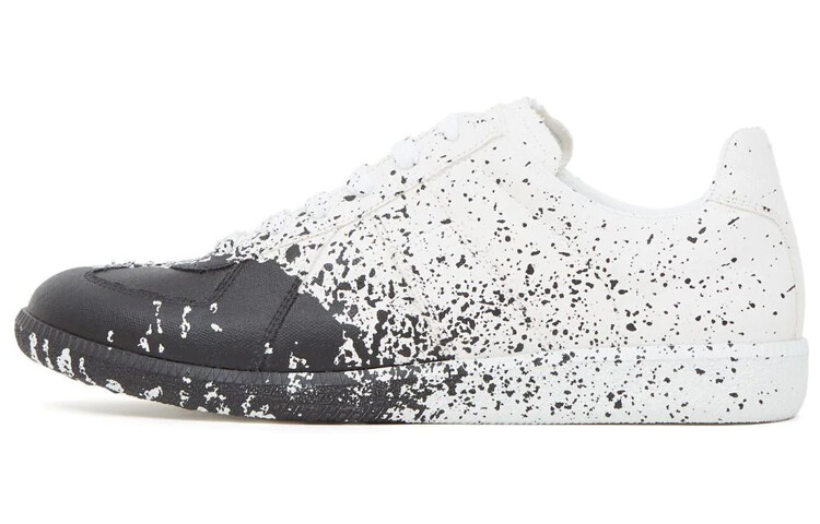 

Кроссовки Maison Margiela Replica Paint-Splatter, белый / черный