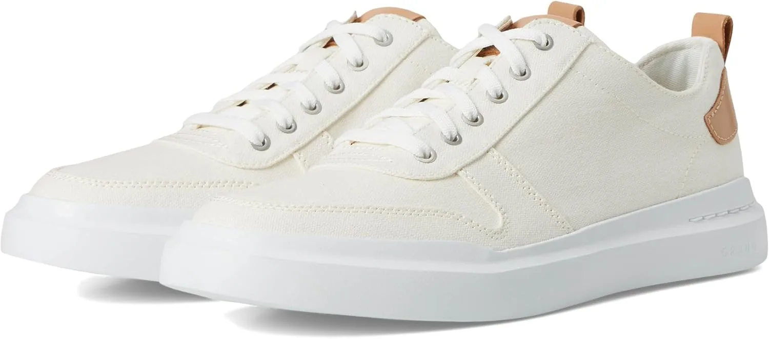 Мужские кроссовки Cole Haan Grandpro Rally Canvas для корта, слоновая кость — фото 3