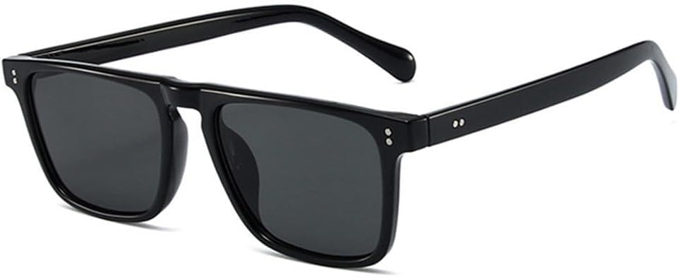 

Солнцезащитные очки Rivets для мужчин и женщин с защитой от УФ-излучения UV400 и прозрачными градиентными линзами. Подходят для вождения, занятий спортом на открытом воздухе, бега и езды на велосипеде Generic, Glossy Black Grey