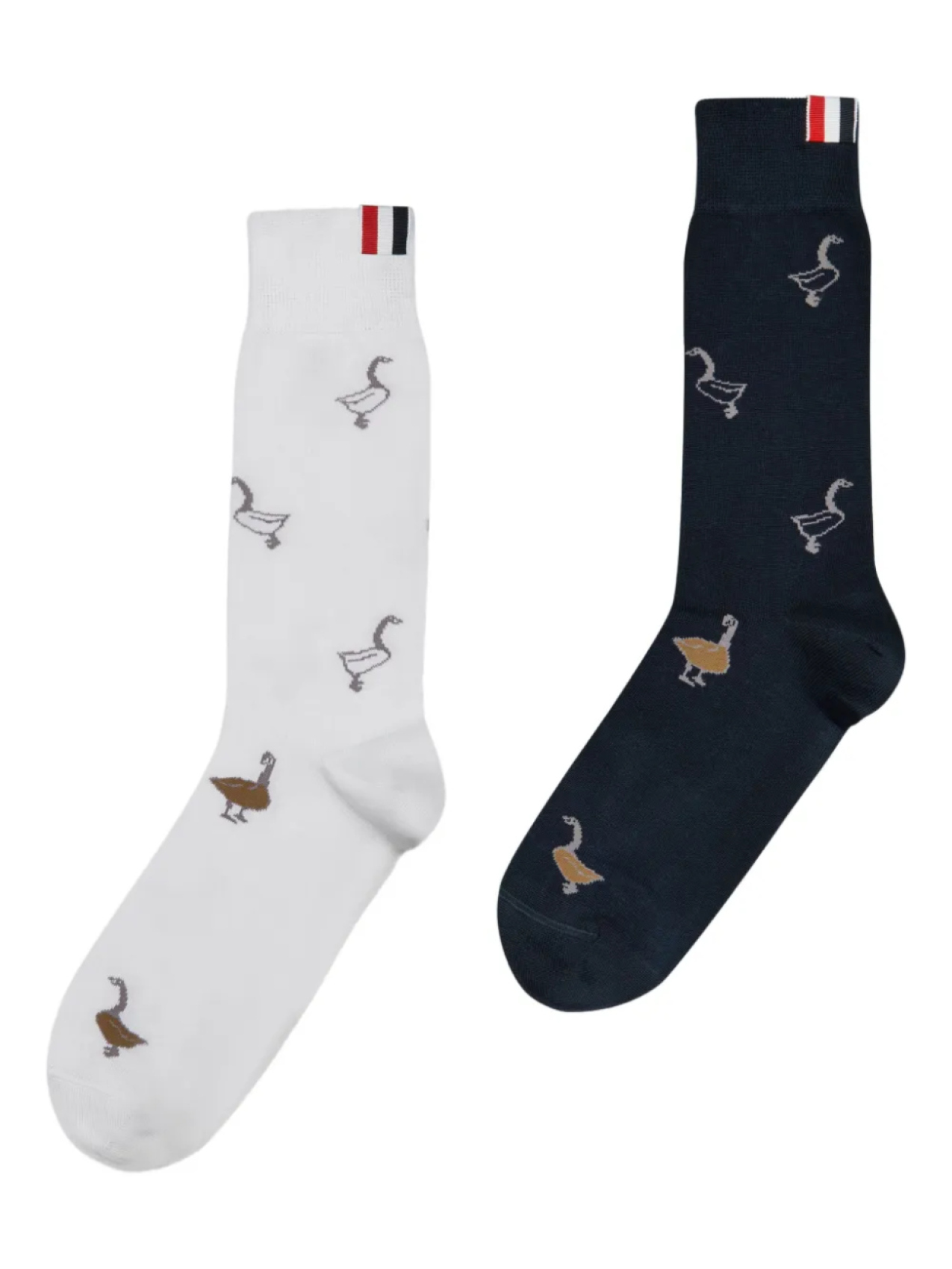 

Thom Browne однотонные носки, белый