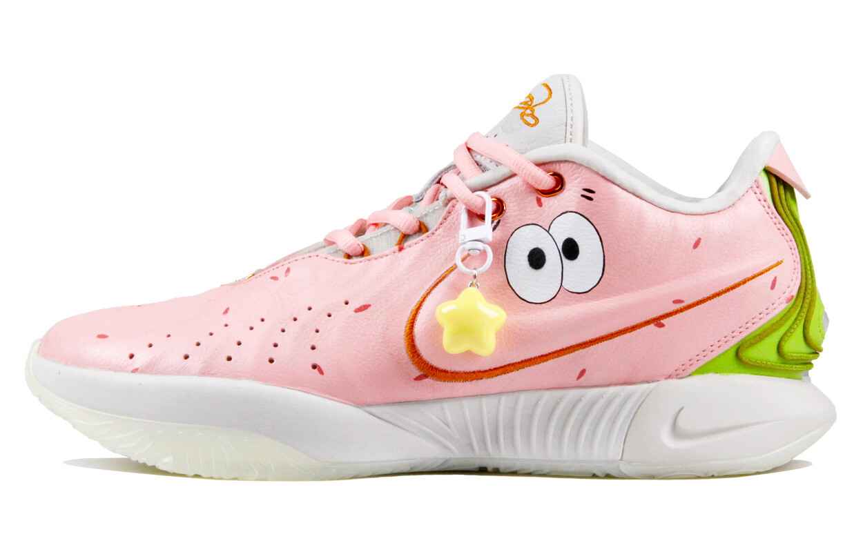 

Баскетбольные кроссовки Nike Lebron 21 унисекс, Pink/Green
