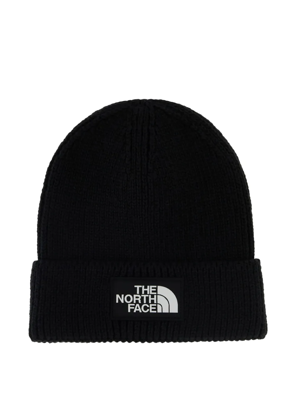 

Шапка-бини с нашивкой-логотипом The North Face Kids, черный