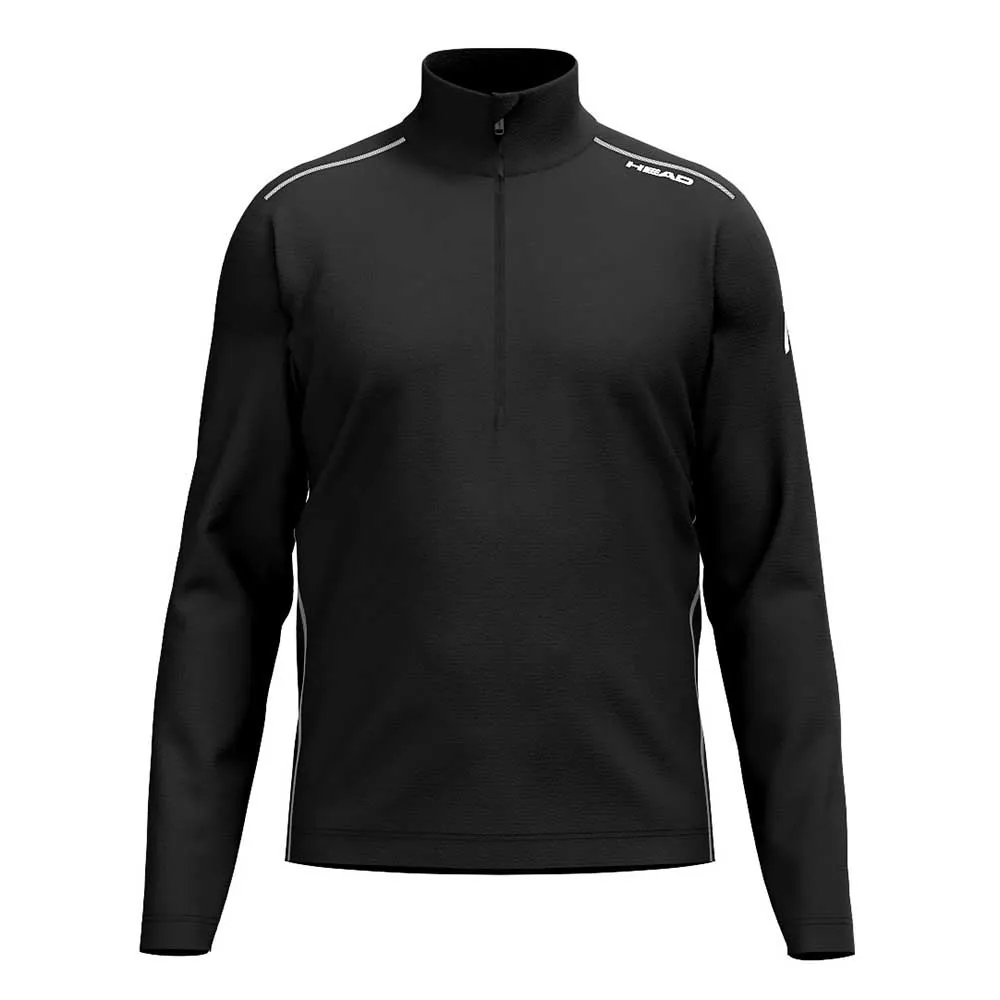 

Флис Head Race half zip, черный