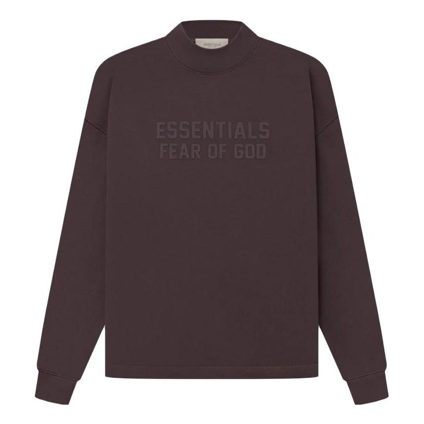 

Свитер Fear of God Essentials SS23 Relaxed Crewneck 'Plum', фиолетовый