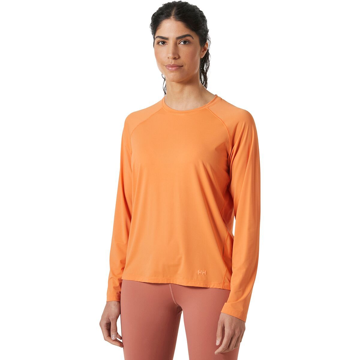 

Длинный рукав сольен футболка Helly Hansen, цвет apricot crush