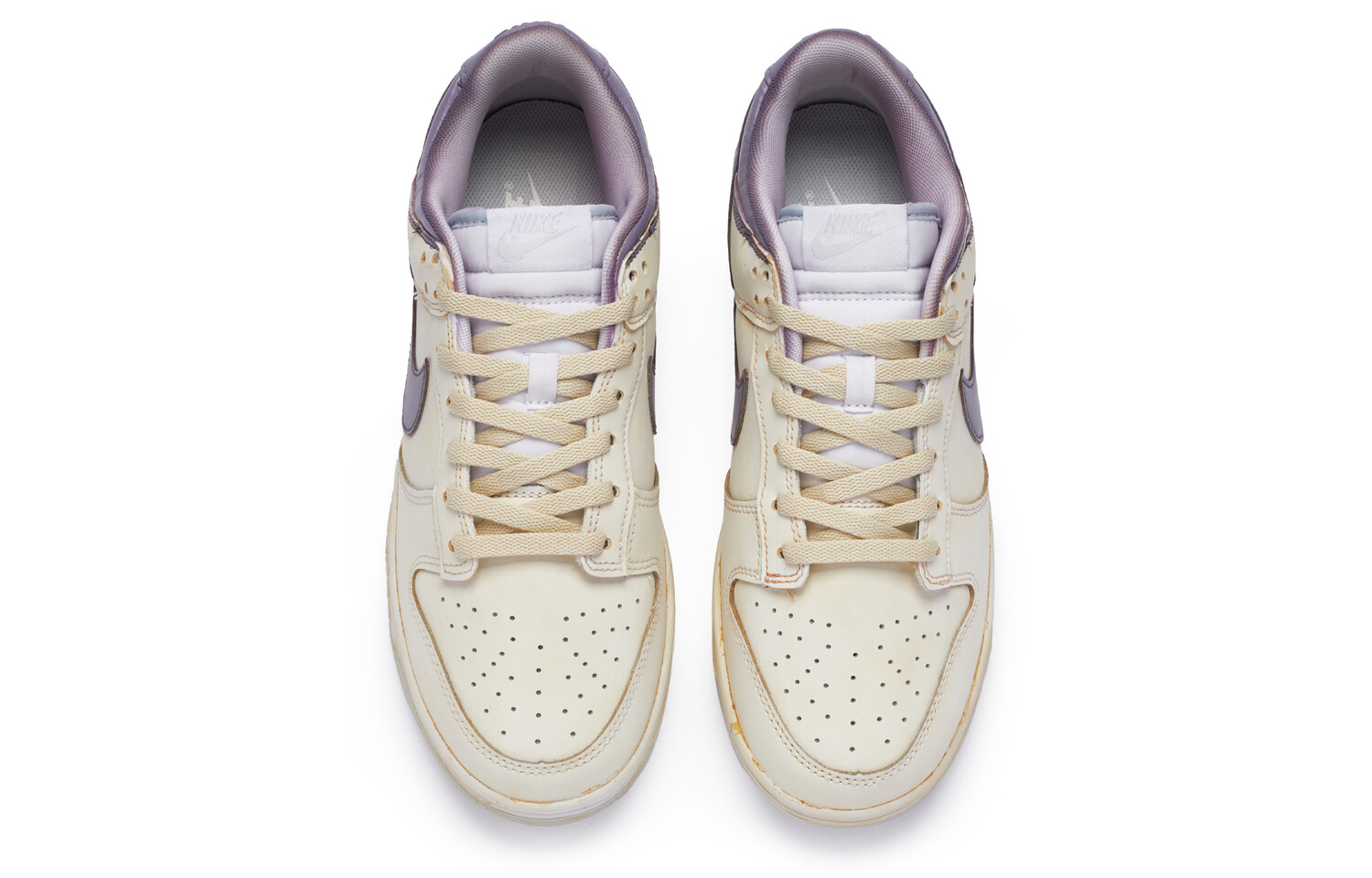 

Кроссовки Nike Dunk Skateboard Shoes Men Low-Top Beige/Purple