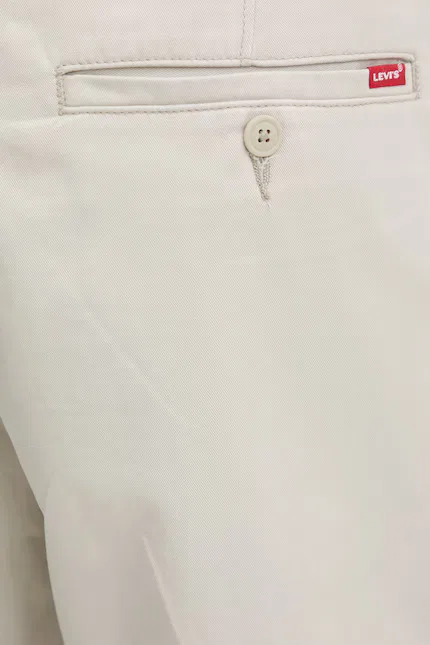 Шорты свободный крой багги Pleated Levi's, серый — фото 4