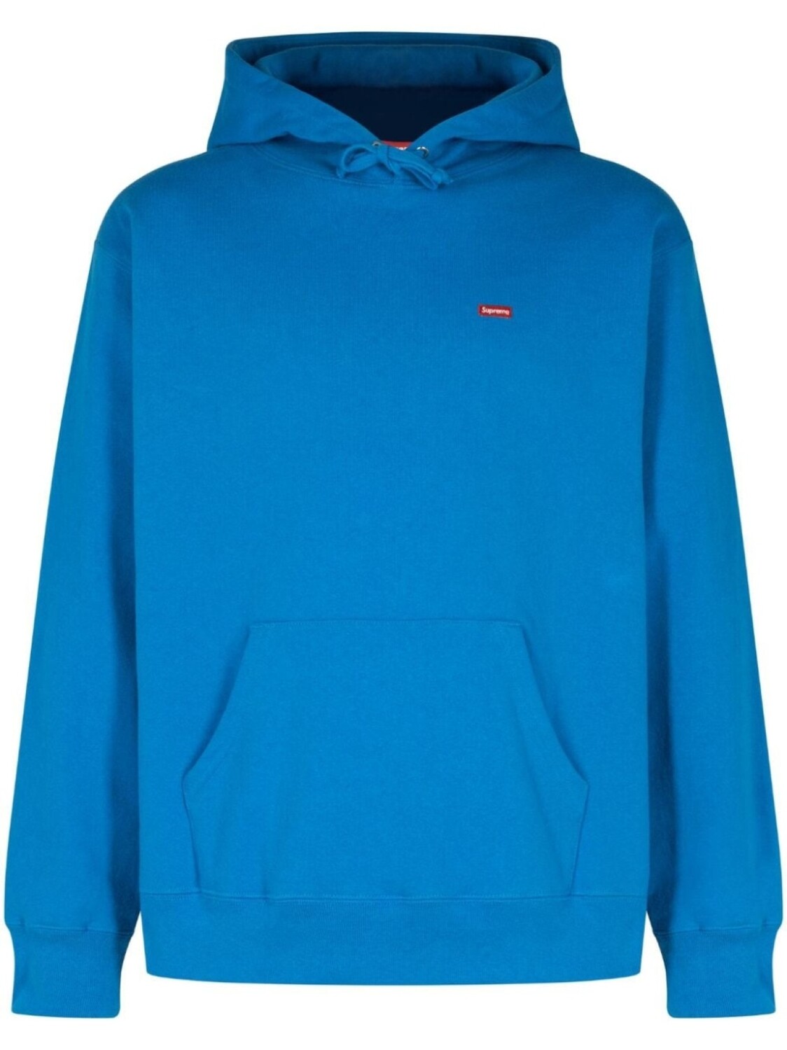

Supreme толстовка с капюшоном и логотипом, синий