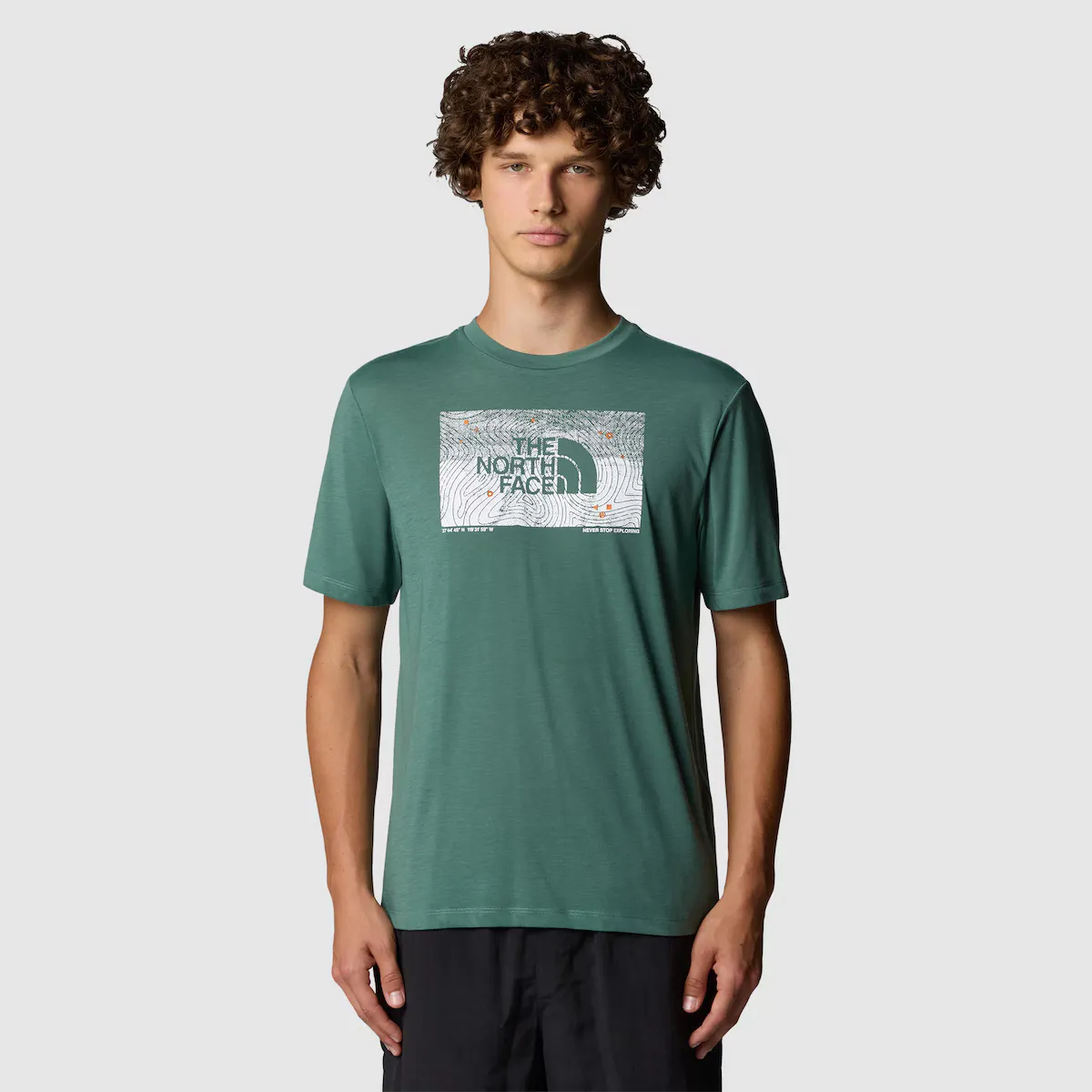 

Футболка мужская от The North Face Foundation, зеленый