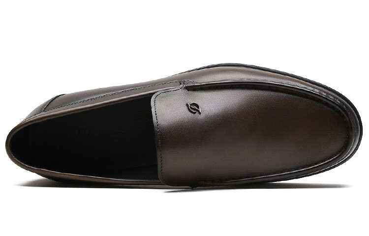 Туфли Men"s Casual Men Low-Top Coffee S.T.Dupont, цвет Coffee — фото 3