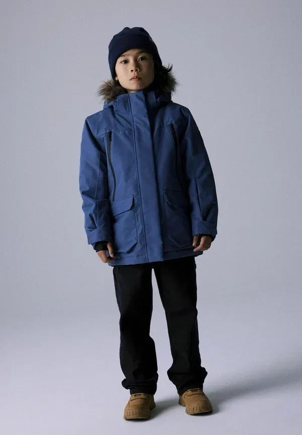 Куртка зимняя Ski snow10 Name It, цвет индиго винтаж