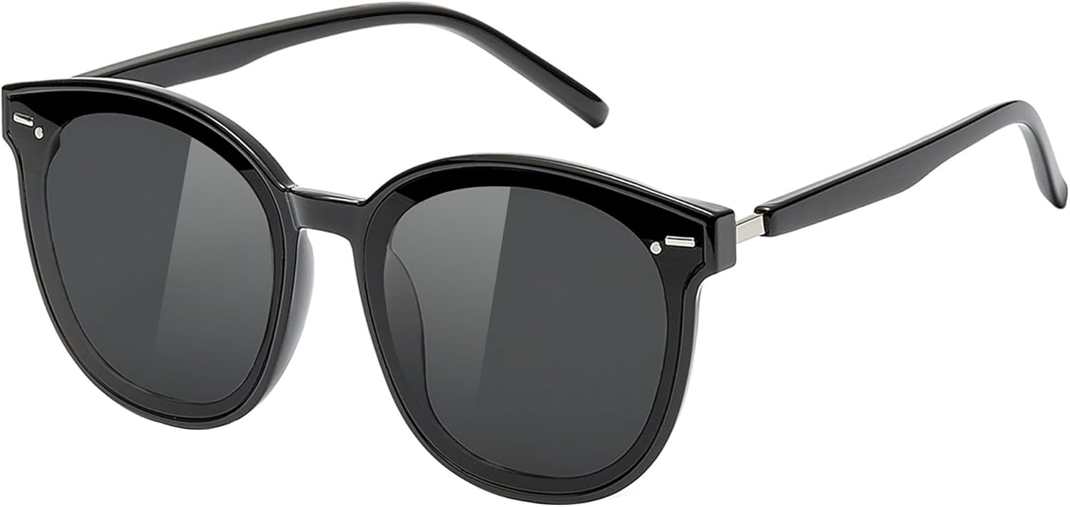 

Женские классические поляризованные солнцезащитные очки EFE увеличенного размера, оправа из композитного материала TR90, защита от УФ-излучения UV 400, модные очки в стиле ретро, C8-9012-1