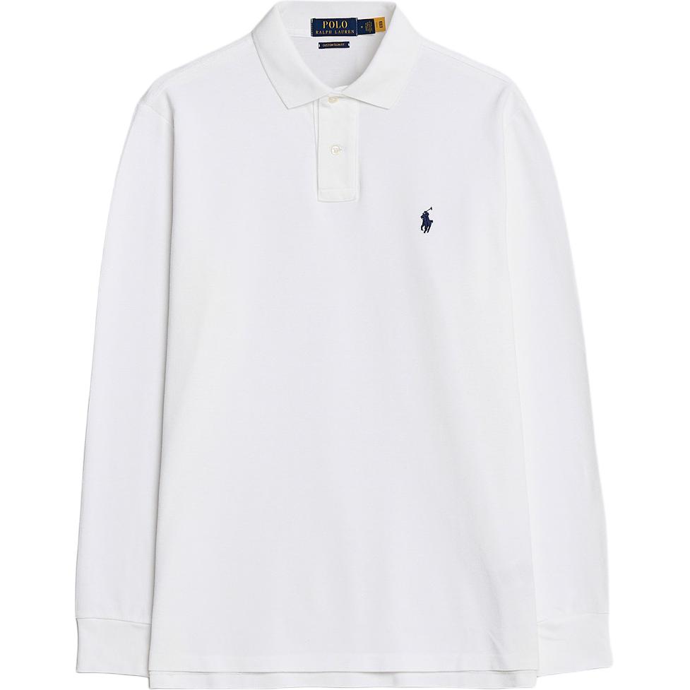 

Белая мужская поло Polo Ralph Lauren