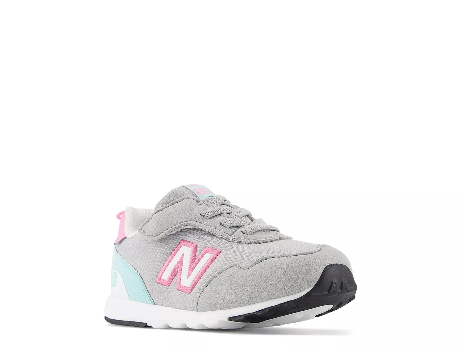 

Кроссовки New Balance 515 — детские, серые/розовые