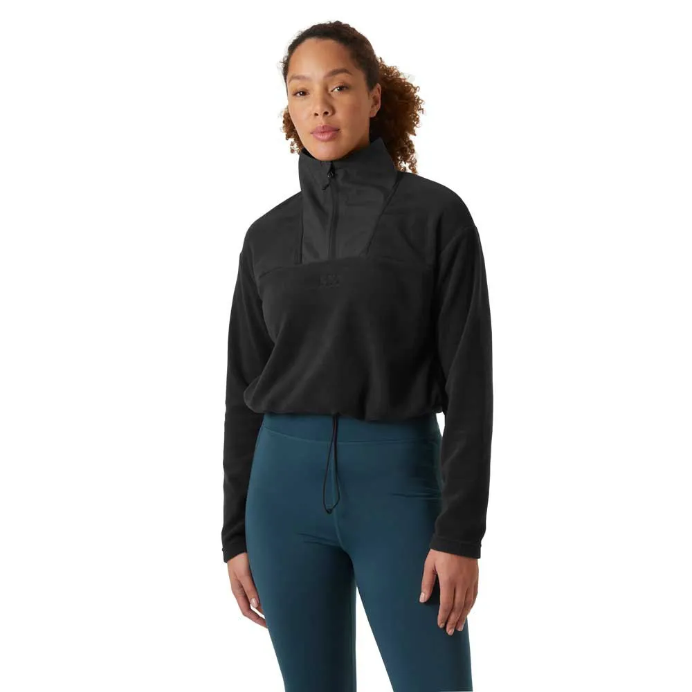 

Флис Helly Hansen Daybreaker Cropped half zip, черный