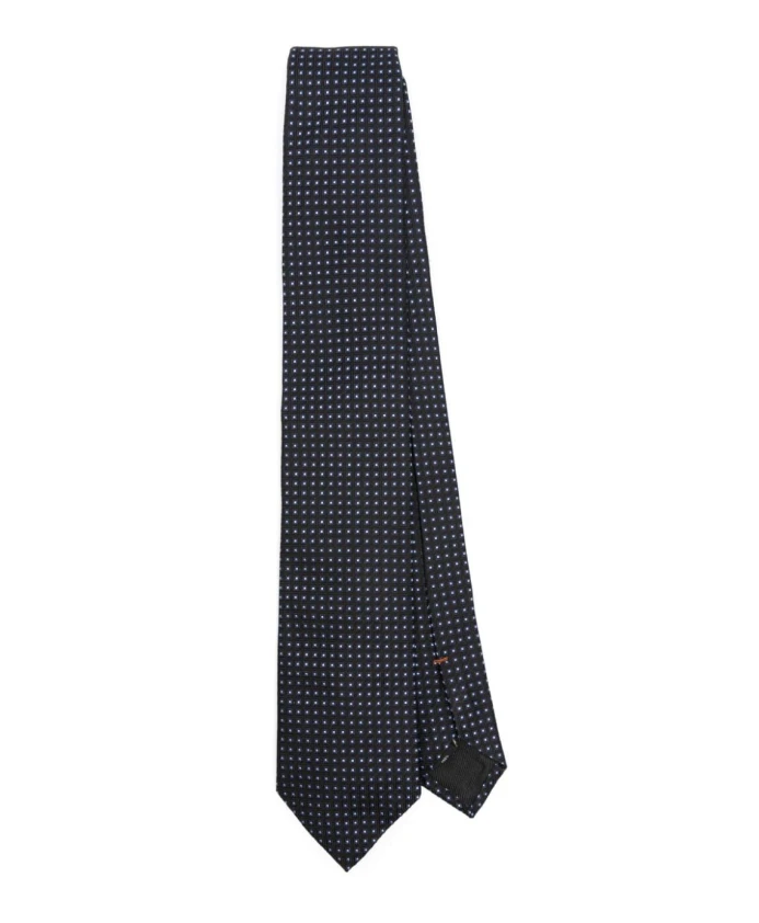

Коллекция классических шелковых галстуков Ermenegildo Zegna, синий