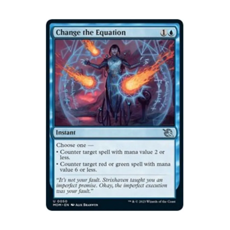 

CCG Измените уравнение (U), MTG - March of the Machine