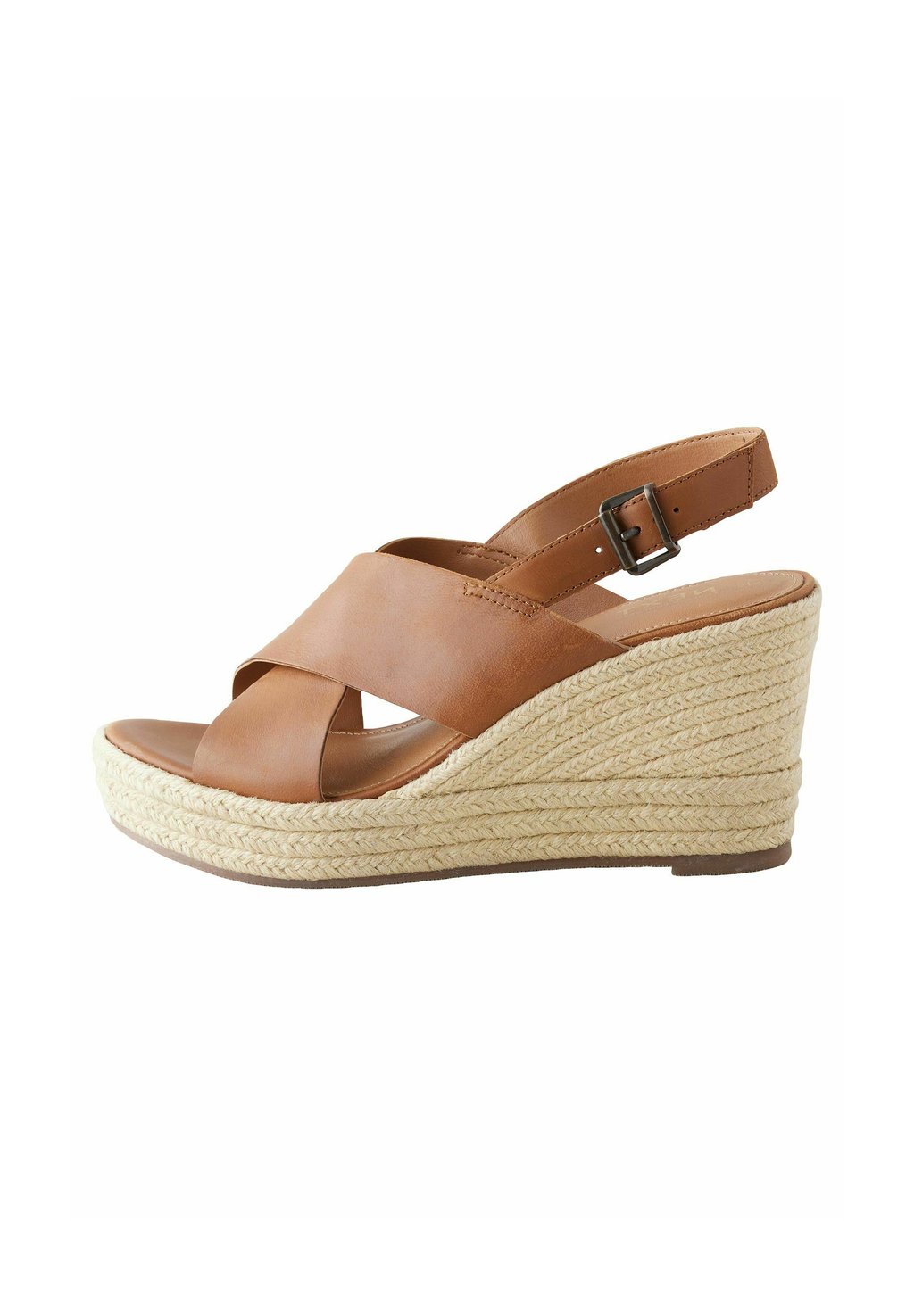 Босоножки на танкетке Espadrillas Next, цвет Mottled Brown