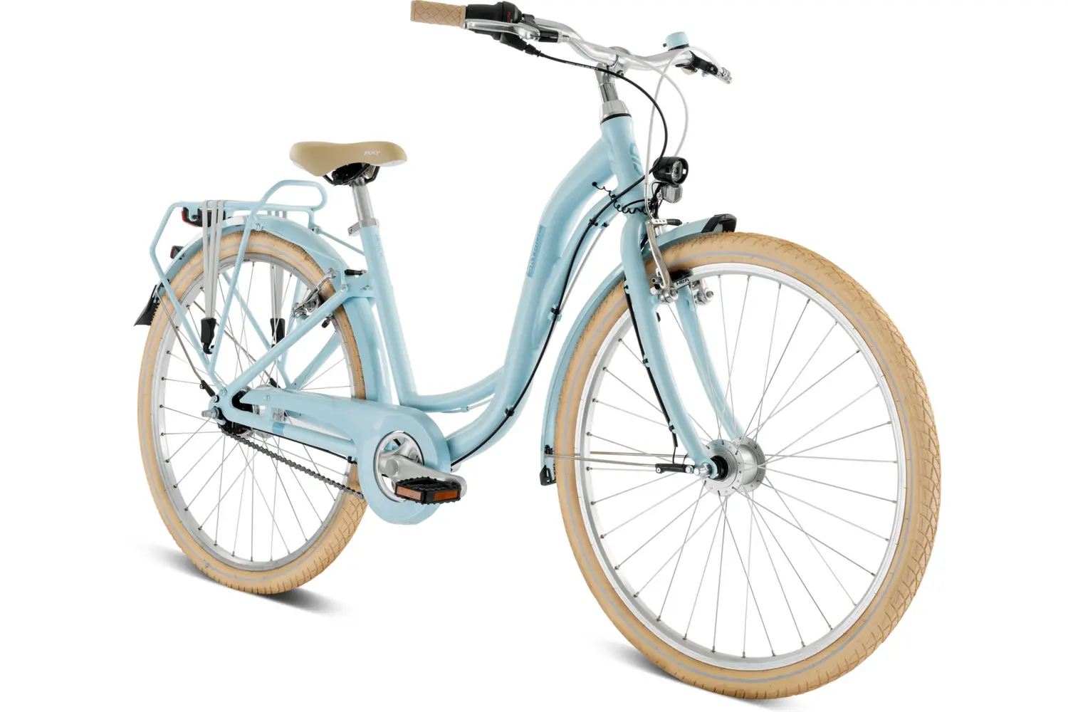 

Велосипед для подростков Puky Skyride 26-7 classic - 26 дюймов - tiefeinsteiger - 2026, blau | retro blue