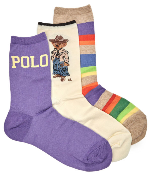 

Носки Polo Ralph Lauren, лавандовый
