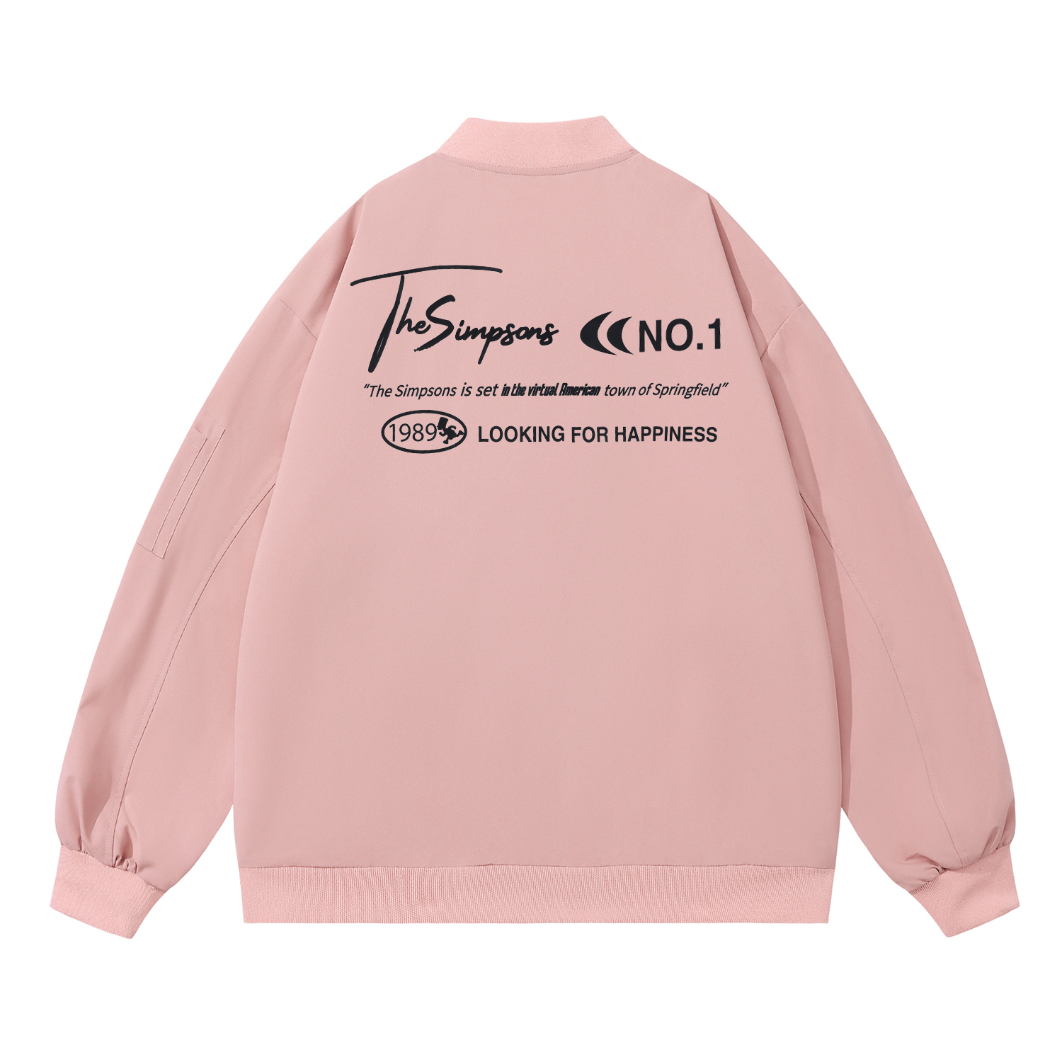 

The Simpsons Куртка Unisex, Pink (Solid Color)