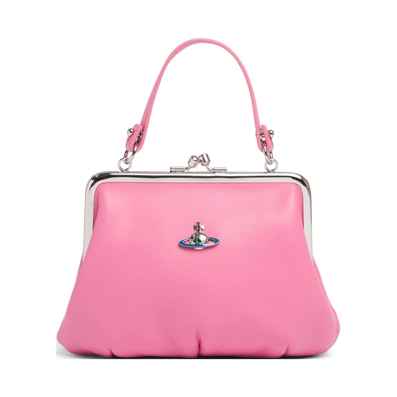 

Сумка-кошелек Vivienne Westwood из мягкой кожи Nappa для женщин розового цвета
