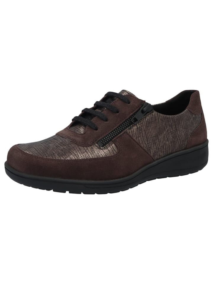 Элегантные туфли на шнуровке Solidus Damen- Schnürschuhe Kate - Weite K, коричневый