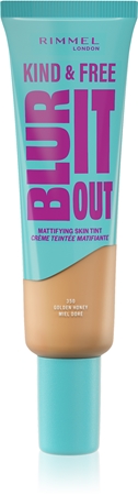 

Легкая увлажняющая основа spf 20 Rimmel Kind & Free Blur It Out, 350 Golden Honey 30 ml